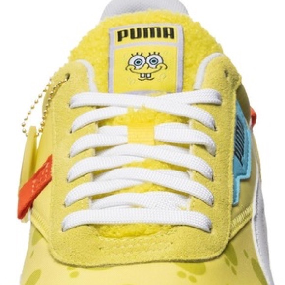 NEW Puma Sponge Bob Square Pants Sneakers - Picture 4 of 7